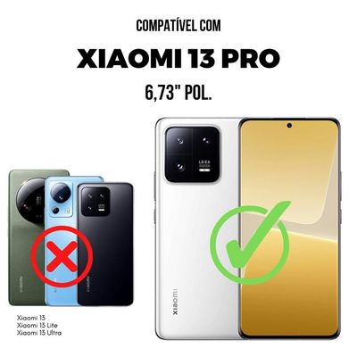 Película Para Xiaomi 13 Pro 5g - Frente E Verso - Full Body Armor 360° - Gshield