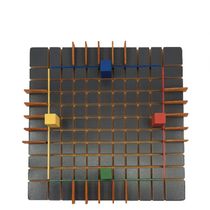 Jogo Bloqueio Tabuleiro 20 Placas Até 4 Jogadores