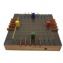 Jogo Bloqueio Tabuleiro 20 Placas Até 4 Jogadores