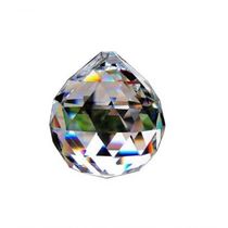 Kit 20 Bolas Cristal Translucido 4 Cm