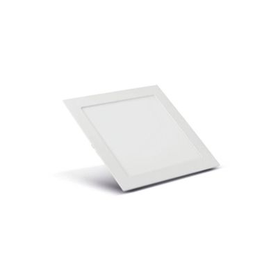 Luminária Quadrada Embutir Acab. Branco 170x170x22 12w 4000k Irc >70 Ip 40 120° 900lm