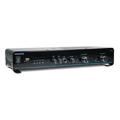 Amplificador Receiver Frahm 160w Rms Slim 2500 G5 Bt Usb Sd