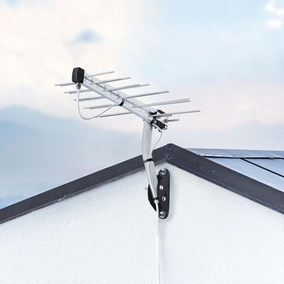 Antena Digital Externa Log Para Tv Hdtv-uhf-4k 12dbi 20...