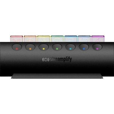 Hub Usb 7 Portas 3.0 Streamplify Ctrl 7 Preto Rgb