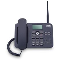 Telefone Celular Rural Fixo De Mesa Quadriband 850-900-1800-1900 Mhz Dual Chip Ca-42s