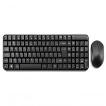 Teclado E Mouse Sem Fio 2.4ghz Multimidia Usb Preto Tc183