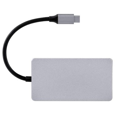 Hub Usb Tipo C - Type C 5 Em 1 Com 2 Hdmi + Vga + Usb...