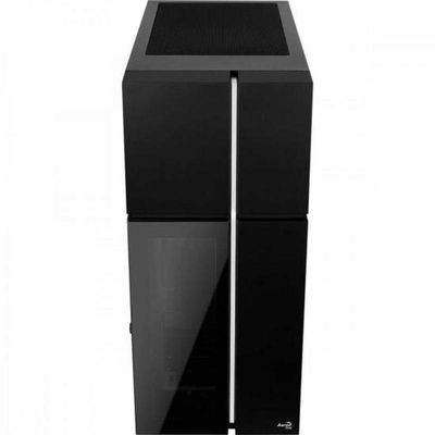 Gabinete Gamer Aerocool Playa Preto Rgb Lateral Vidro