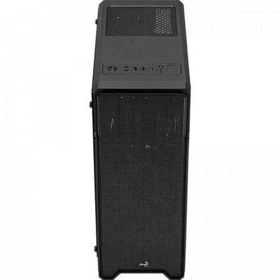 Gabinete Gamer Aerocool Ore Saturn Preto Rgb Lateral...