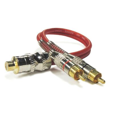 Cabo Rca Technoise ''y'' 2m-1f - Series 400p - Vermelho