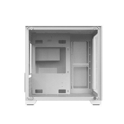Gabinete Gamer Forcefield White Ghost - Frontal E...