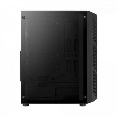 Gabinete Gamer Aerocool Prime Preto Rgb Lateral Vidro