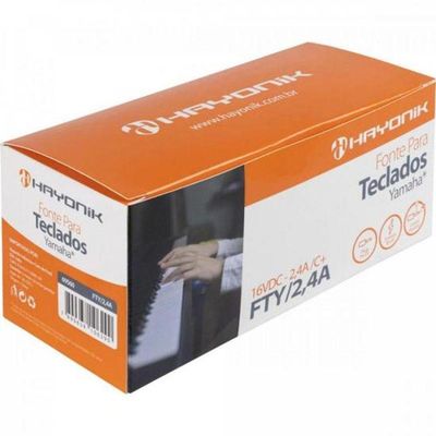 Fonte Chaveada Para Teclados Yamaha 16vdc 2,4a Fty-2,4a...