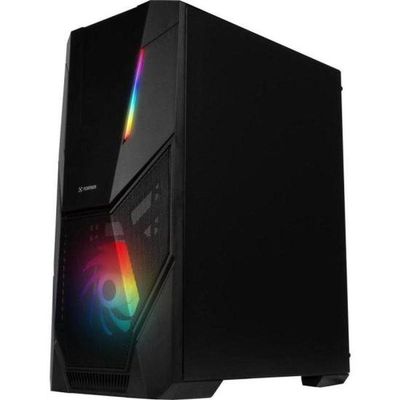 Gabinete Gamer Fortrek Mid Tower Black Hawk Rgb Preto
