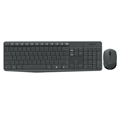 Combo Teclado+mouse Logitech Mk235 Wireless Compact Usb...