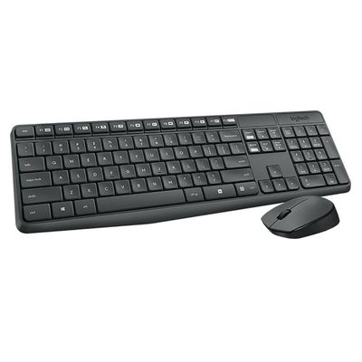 Combo Teclado+mouse Logitech Mk235 Wireless Compact Usb...