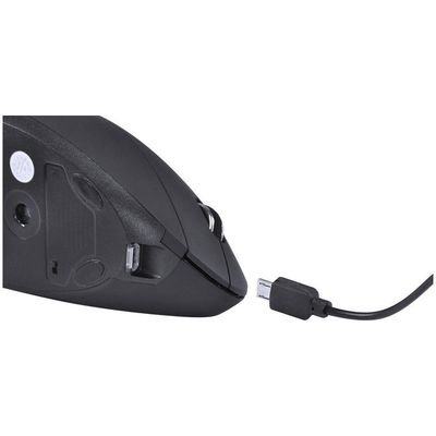 Mouse Sem Fio Recarregavel 2.4 Ghz Vertical Ergonomico...