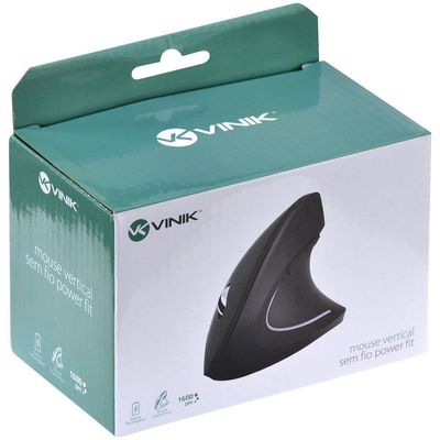 Mouse Sem Fio Recarregavel 2.4 Ghz Vertical Ergonomico...