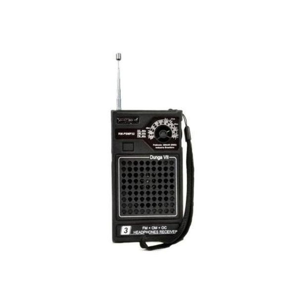 Rádio Portátil Rm-psmp32 Preto Motobras