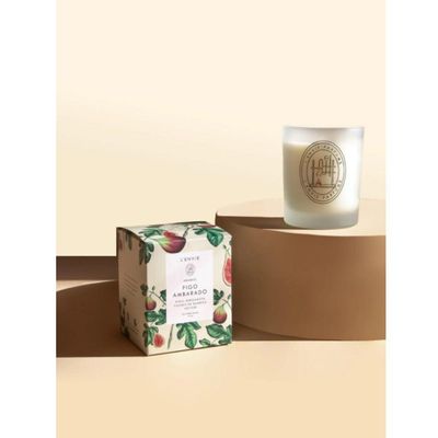 Vela Perfumada Figo Ambarado 210g Arabesc Lenvie