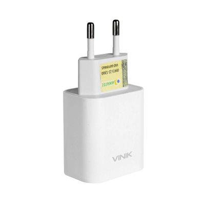 Carregador De Parede 20w Com 1 Saida Usb 12v 1.67a Quick