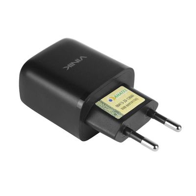 Carregador De Parede 20w Com 1 Saida Tipo C 12v 1.67a Preto
