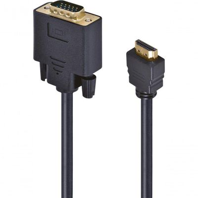 Cabo Conversor Hdmi X Vga 1080i 30cm