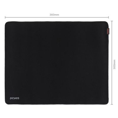 Mouse Pad Pcyes Black Standard - 360x300mm - Pmc36x30b