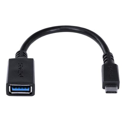 Adaptador Otg Tipo C Para Usb A 3.0 15cm Preto - P3amup-15