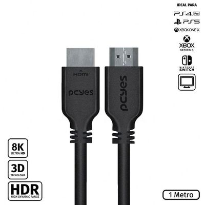 Cabo Hdmi 2.1 Macho 1 Metro - Phm21-1