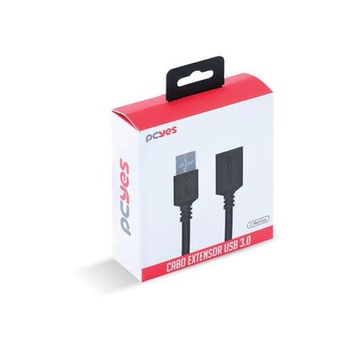 Cabo Extensor Usb A 3.0 M P- F 2m - Puamf3-2