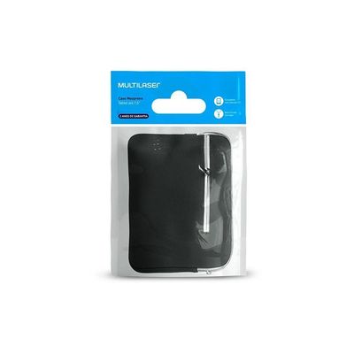 Case Neoprene Preta Para Tablet Ate 7.5" - Bo441