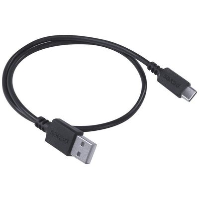 Cabo Usb A 2.0 Para Usb Tipo C 50cm Preto - Puacp-05