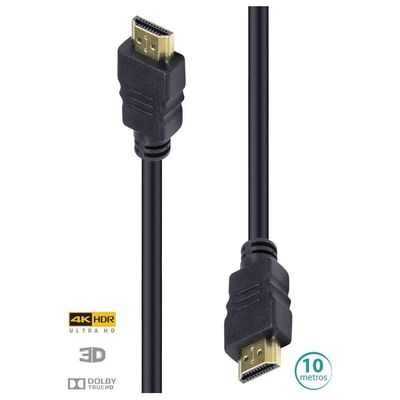 Cabo Hdmi 2.0 4k 3d 10 Metros H20-10
