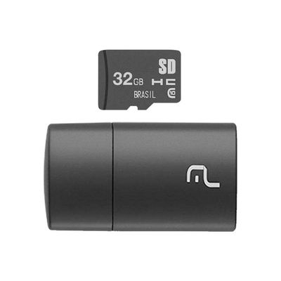 Cartao Micro Sd 32gb C-leitor Usb Mc163