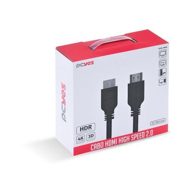 Cabo Hdmi 2.0 Macho 20 Metros - Phm20-20