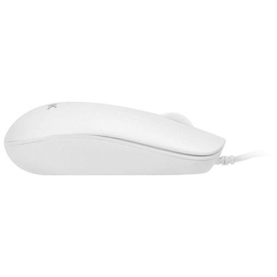 Mouse Usb Dynamic Slim Branco 1600 Dpi Cabo 1,8m - Vinik -