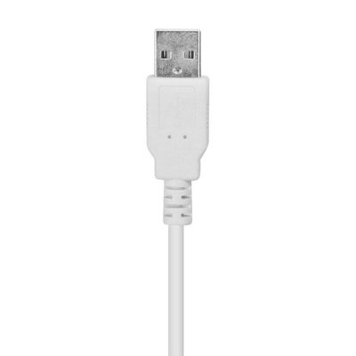 Mouse Usb Dynamic Slim Branco 1600 Dpi Cabo 1,8m - Vinik -