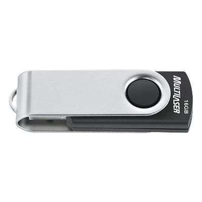 Pen Drive 16gb Twist2 Preto-prata Pd588
