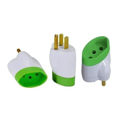 Pino Adaptador Daneva 2p+t 15a - 250v Dn1633 Cor Sortida