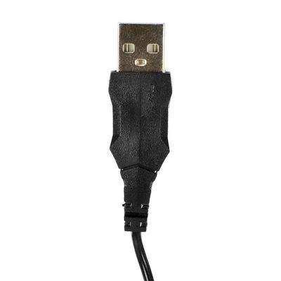 Mouse Usb Silent 2000 Dpi Clique Silencioso Cabo 1.8m -