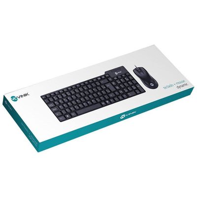 Kit Teclado E Mouse Usb Dynamic - Mouse 1000 Dpi Cabo 1.8