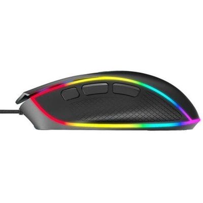 Mouse Gamer Fortrek Cruiser New Edition 12000 Dpi Rgb Preto