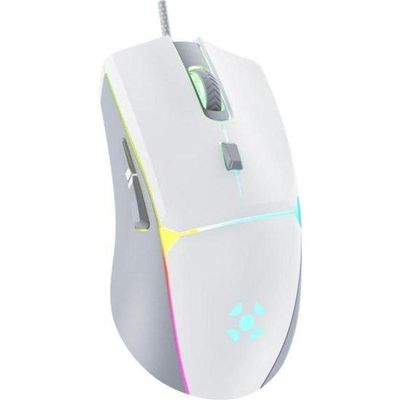 Mouse Gamer Fortrek Crusader 12800dpi Branco