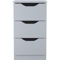 Gaveteiro Com 3 Gavetas Multivisão Branco