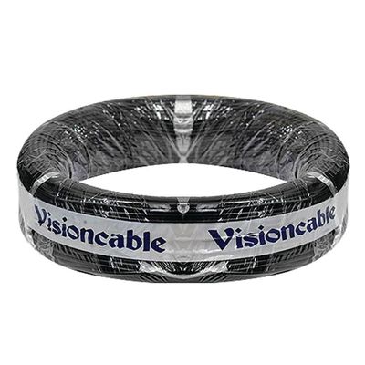 Cabinho Visioncable Auto Preto 18 (0,75) Rl100mt