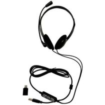 Headset Office Bright Usb Com Adaptador Usb-c