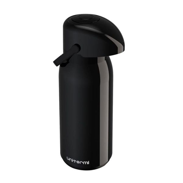 Garrafa Térmica Pressão Verona 1,8 L Preta - Unitermi