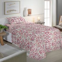 Jogo de Cama Solteiro 130 Fios Fiori - Laura (7320-3)