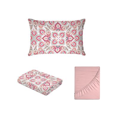Jogo de Cama Solteiro 130 Fios Fiori - Laura (7320-3)